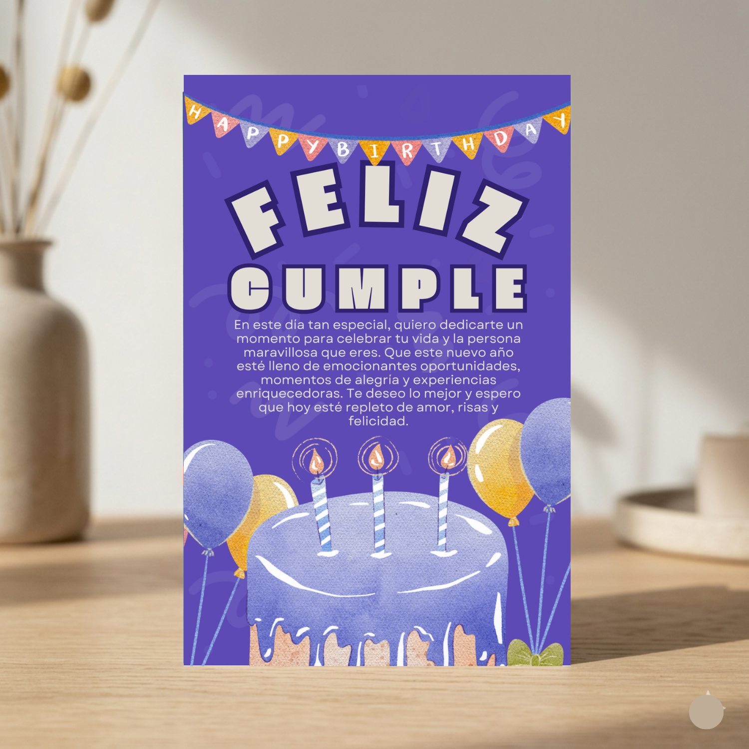 $1 / Tarjeta Musical Imprimible de Cumpleaños Universal + Sorpresa Interactiva QR (Edición Emerald Night & Gold Corporate)