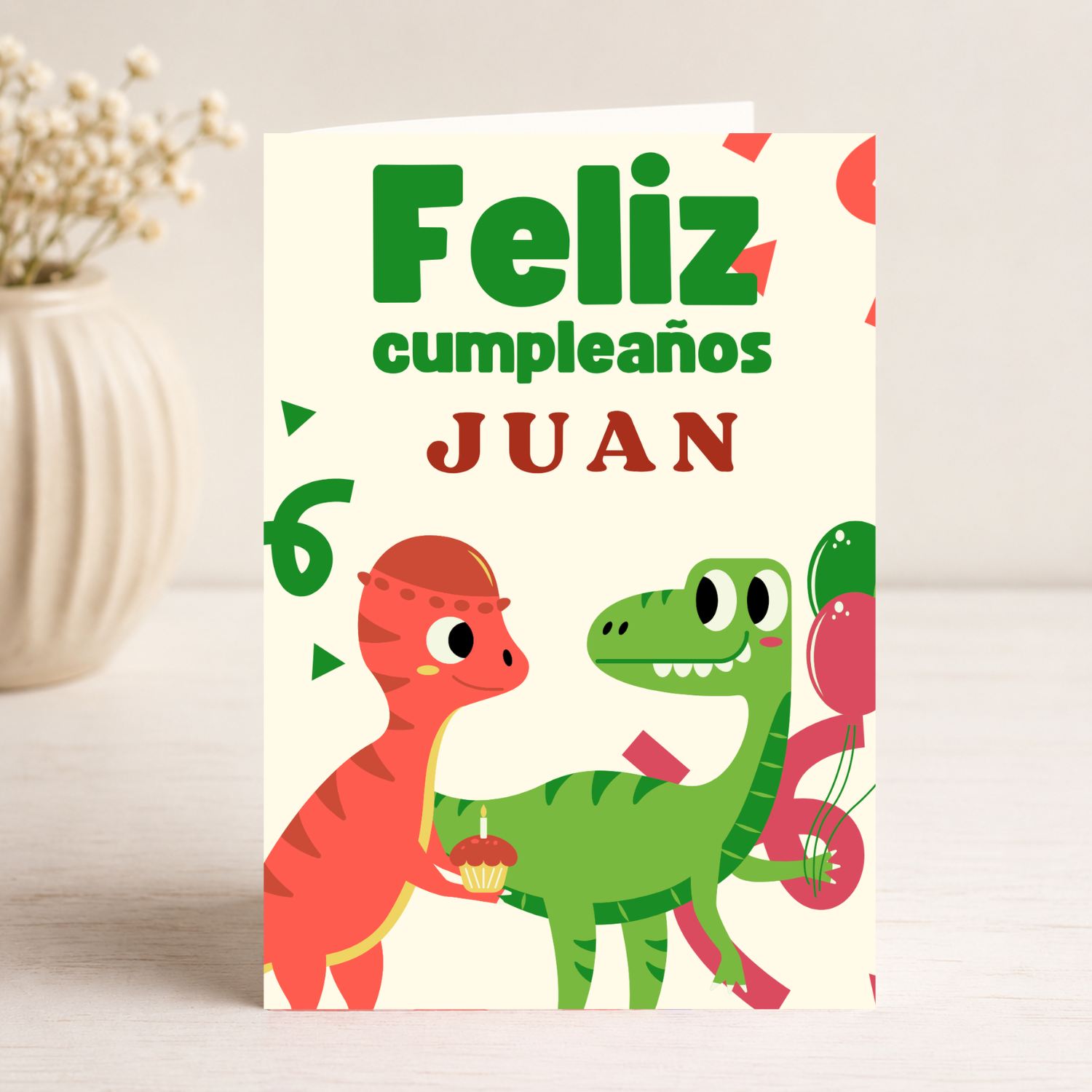 Tarjeta Musical Imprimible de Cumpleaños "Juan" + Sorpresa Interactiva QR (Edición Midnight Party & Balloons)